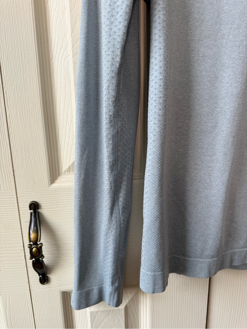 FIGS Salta Seamless Threads for Threads Long Sleeve Top Blue Womens Size XL - Picture 4 of 7